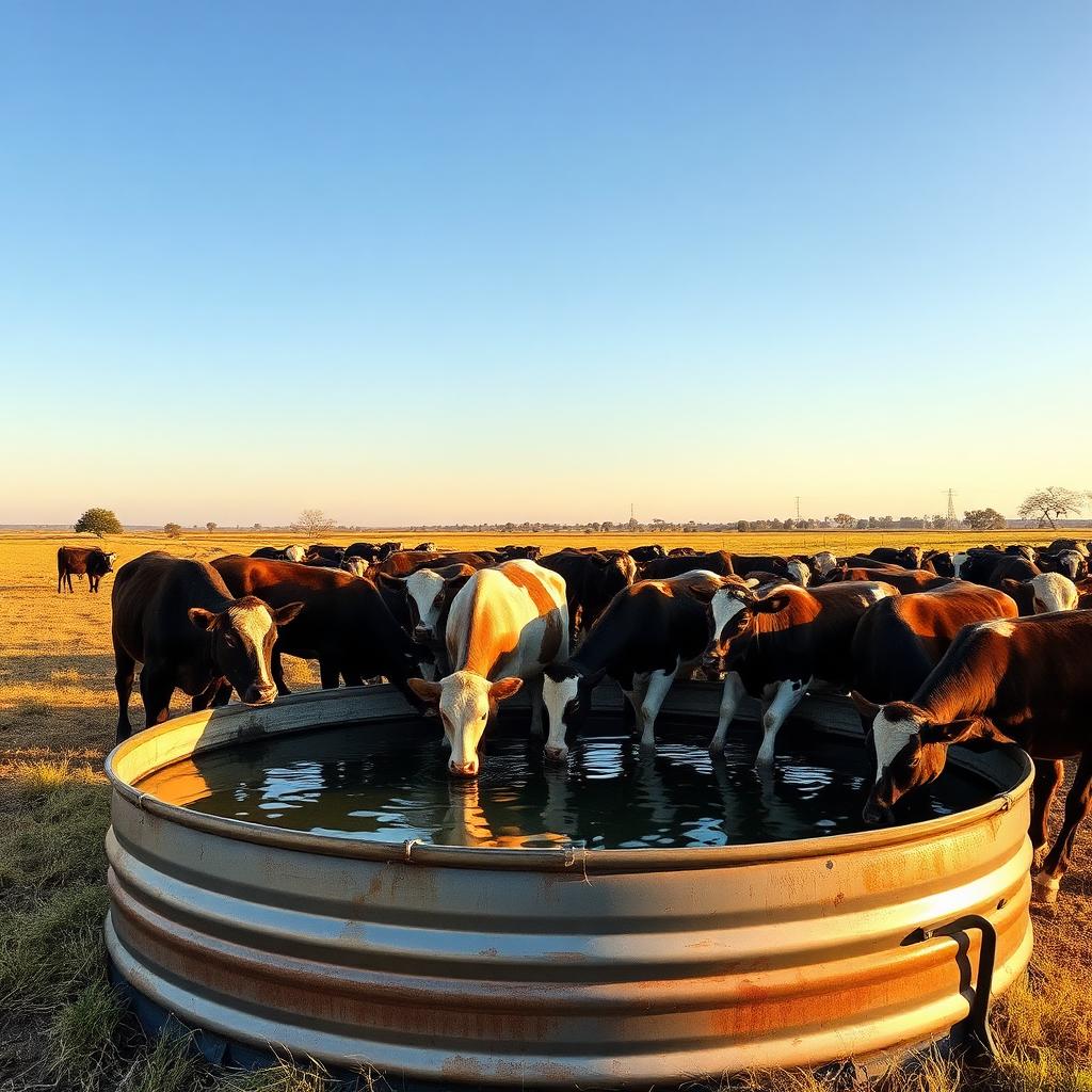 Cattle Tank Installation Services
