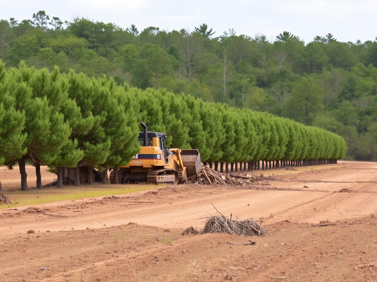 Newly cleared ranch acreage in Central Texas ready for improvement