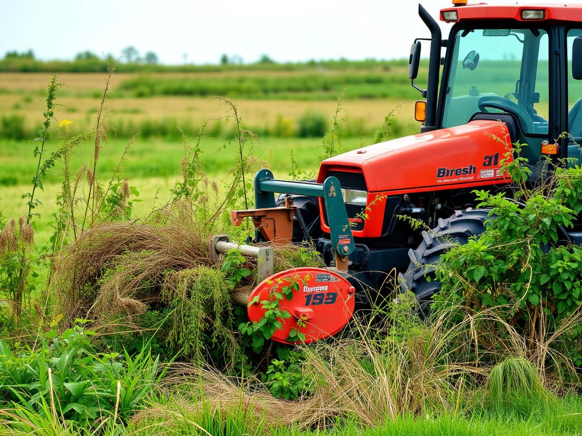 Real Brush Hogging, Not Just Mowing