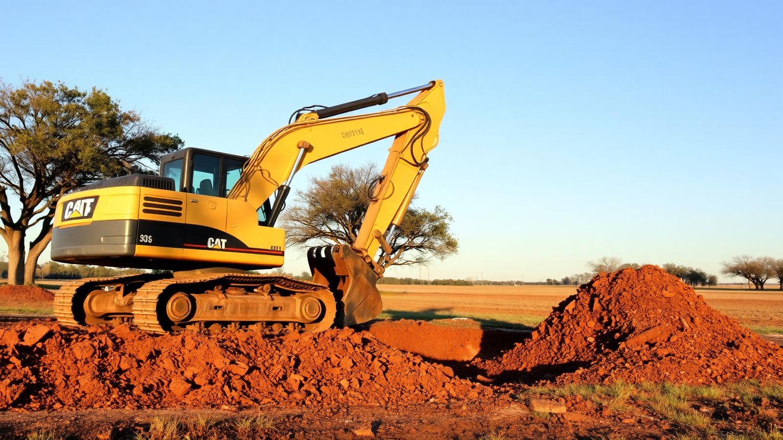Excavating Contractors in Central Texas project 1